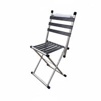 Foldable Design Collapsible Travel Seat Heavy-Duty Cross-Frame Webbed Stool Long-Lasting Construction Portable Seating High Load Capacity for Anglers, Outdoor Enthusiast S, Travelers, Camping, Fishing, Barbecue, Picnic