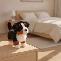 Bernese Mountain Dog Stuffed Animal Bernese Mountain Dog Soft Toy Stuffed Toy Puppy with Floppy Ears for Kids
