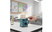 Educational DIY Washing Machine Model Rotating Drum Wooden Washer Assembly Kit Learn Through Play for Classroom