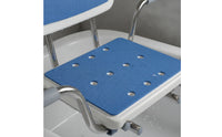 Shower Chair with Backrest and Arms Padded Bathtub Seat with Backrest Bath Bench with Armrests Heavy Duty Shower Chair