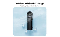 5 Speed Settings USB Rechargeable Mini Fan Brushless Engine Handheld Fan Powerful Airflow Quiet Operation for Travelers, Commuters, Office Workers, Outdoor, Travel, Camping, Desk