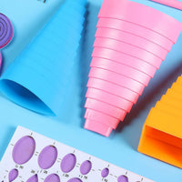 Handmade Paper Quilling Tool Set, 3-in-1 Paper Art Quilling Set for Greeting Cards, Scrapbook Decorations