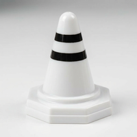 Miniature Traffic Cones for RC Cars, Toy Car Scene Traffic Cones, Mini Traffic Cones for Sand Table, RC Hobbyists Road Barriers