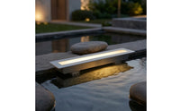 Underwater Light Housing Stainless Steel Recessed Light Housing Easy Installation Long-Lasting for Water Features, Ponds