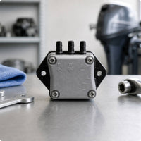 Outboard Fuel Pump Assembly Lightweight Outboard Motor Fuel Pump Compact Round