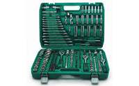 Versatile Automotive Repair Tool Kit Organized Mechanic Tool Set Portable Socket Set with Case Compatible for Workshop
