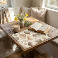 4 x Easter Placemats Heat-Insulating Hare Illustration Place Mats Washable Easter Egg Table Mats for Holiday Decorators, Homeowners, Kitchen, Family Gathering