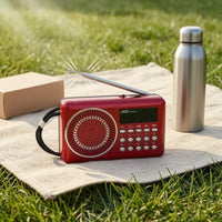 Portable Radio USB and SD Card Support Rechargeable Radio Built-in Speaker