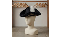 Flannel Pirate Hat Lace Trim Headwear Soft