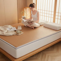 Summer Ice Rattan Mat Double-Sided Tatami Mattress Floor Mat Balcony Bedside Carpet Sleeping Pad Soft Mat