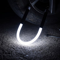 USB-C Rechargeable Flexible LED Work Light Portable Automotive Work Light Dimmable Inspection Lamp with Hook Handsunrestricted for Mechanics