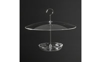 Hanging Feeding Tray with Dome Open-Design Hanging Bird Feeder for Garden, Backyard