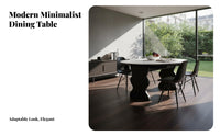 Foldable Design adaptable fold-downflap Table Extendable fold-downflap Dining Table Space-Saving Household Furniture Multifunctional for Small Apartment Residents, Families, Homeowners, Kitchen, Home, Living Room, Entryway