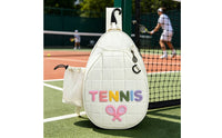 Pickleball Bag Large Capacity Tennis Racket Bag Water Bottle Holder Sports Gear