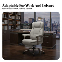 Reclining Function Highspine managerial Chair Padded pad Office Furniture Adjustable Height rotate Seat Ergonomic Design for managerials, Adults, Students, Conference Room, Workstation