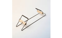 Adjustable Bead Loom with Wooden Rollers DIY Metal Bead Loom Long-Lasting Stable for Hobbyists