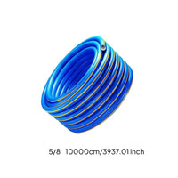 Coiled Garden Hose 100m Garden Spring Hose Freeze-Resistant Water Pipe for Homeowners