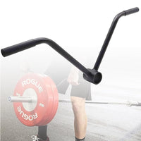 Back Training T-Bar Row Handle Solid Steel T-Shaped Bar Row Handle Angled Grip Fitness Accessory Ergonomic Design for Home Workout