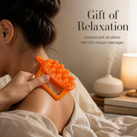 Meridian Massage Turtle Spine Massager for Neck, Back, and Waist