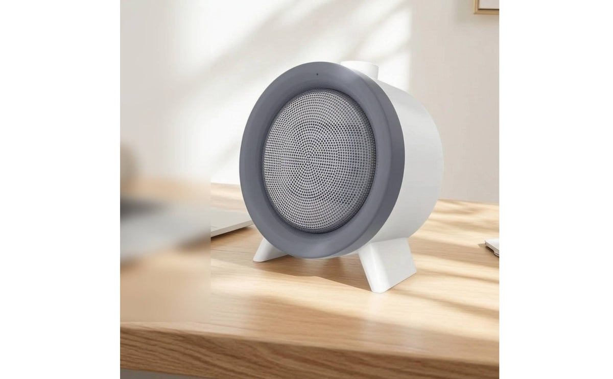 Compact PTC Ceramic Heater Soft Warmth Tabletop Heater Corded Fast Heating for Dorm Room