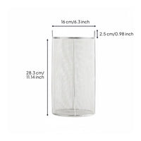 Grape Filtering Basket Reusable Cylindrical Mesh Strainer With Handles Hop Strainer for Home
