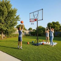 Portable Basketball Hoop Fillable Base Adjustable Basketball Hoop