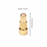 Rust and High Pressure Spray Nozzle Easy Installation High-Pressure Atomizing Nozzle for Farmers, Farming