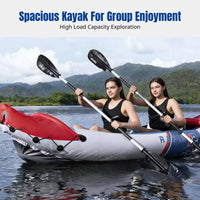 Inflatable Kayak, Thickened Canoe, Wear-Resistant, Fishing, Drifting, Full Set