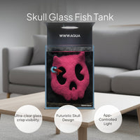 Betta Fish Bowl with Smart Lighting and Filtration