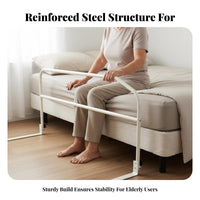 Elderly Bed Assist Rail Stable Construction Bedside Support Bar Easy Installation Foldable Bedside Assist Handle for Patients, Children, Hospital