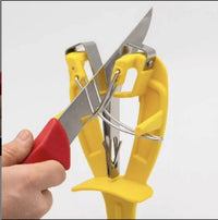 Multifunctional Manual Knife Sharpener for Home and Commercial Use