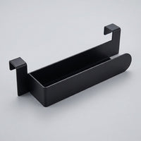 Metal Towel Rack Wall Mounted for Bathroom and Kitchen Organization, No-Drill Hanging and Dish Cloth Holder for Small Space