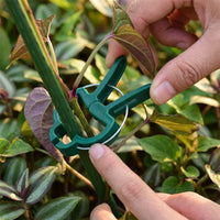 Garden Plants and Outdoor Plants Support, Durable Stakes for Climbing Plants, Plant Clips for Climbing Plants and Tomato Plant, 100pcs Clips