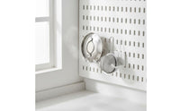 Hole Board Nail Installation Pegboard Panels Customizable Layout Pegboard Panel for Renters, Students, Kitchen, Dorm Room, Office