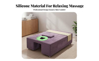 Silicone Face Down Pillow Comfortable U-Shaped Spa Pillow Easy to Clean U-Shaped Face Cradle for Estheticians, Clients, Beauty Salon, Home Use, Travel