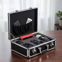 Aluminum Storage Case Sturdy Aluminum Sturdy Case Lockable Carrying Case Sturdy Duty Metal Equipment Box Versatile