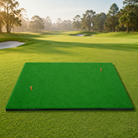 Verdant Sports Practice Pitching Mat, Thickened PP Grass Practice Driving Mat, Heavy Duty Rubber Base Practice Chipping Mat for Home Use