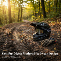 Motocross Helmet Shock-Absorbing Liner Layer Adventure Sturdy Shell for Motorcyclists, Mountain Bikers