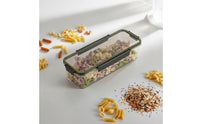 Noodle Storage Box Space Saving Spaghetti Container Leak-Resistant Airtight Pasta Canister for Refrigerator