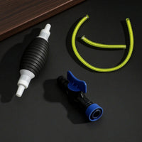 Siphon Pump with Control Valve Hand-Operated for Garage, Aquarium, DIYers