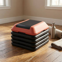 Aerobic Step Base Rectangular Step Aerobics Base Rounded-Edge