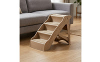 Four-Step Pet Staircase Anti-Slip Cat Steps Nonslip for Sofa, Injured Pets, Cats