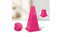 Training Marker with Square Base Stackable Cone Marker with Hollow Top Plastic Obstacle Cone High Visibility Agility Cones