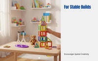 Tiles, Colorful Pane Building Blocks, Educational Construction Toy for Kids, DIY Creative Play, Gift for Boys and Girls