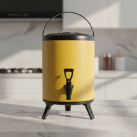 Milk Tea Insulated Container Portable Handle Professional Milk Tea Container Hot and Cold Drink Dispenser Leak-Resistant Design