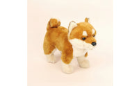 Akita Inu Stuffed Toy Soft Akita Dog Stuffed Toy Standing for Bedroom Decor