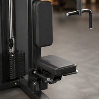Steel Bench Press Home Training Machine Strength Training Matte Black Fitness Equipment
