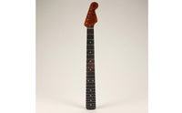 Electric Guitar Neck with Rosewood Fingerboard Adjustable Electric Guitar Neck Instrument Part 6-String Natural Wood Finish