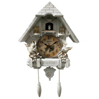 Cuckoo Style Clock with Pendulum Decorative for Bedroom, Kids