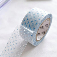 Grid Washi Tape Set for Journaling and Scrapbooking, Decorative with Glitter Shimmer Finish for Planners DIY Crafts Pastel Colors